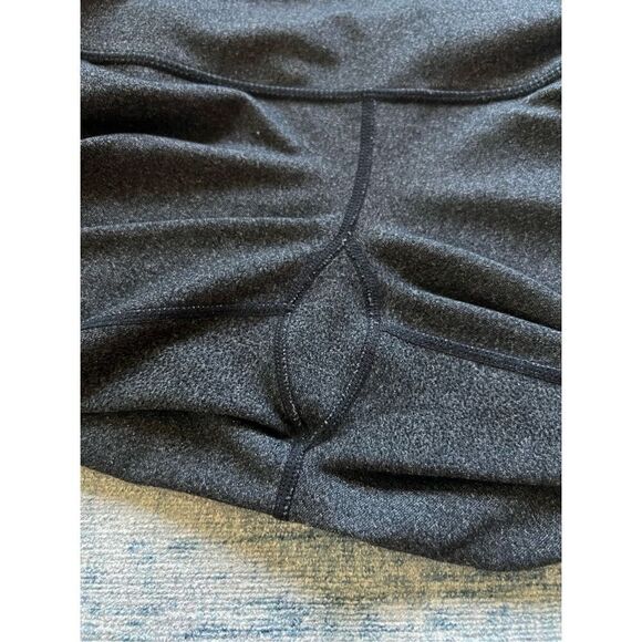 Lululemon Dark Heathered Charcoal Gray Align Cropped Leggings Size 8 - Picture 4 of 7